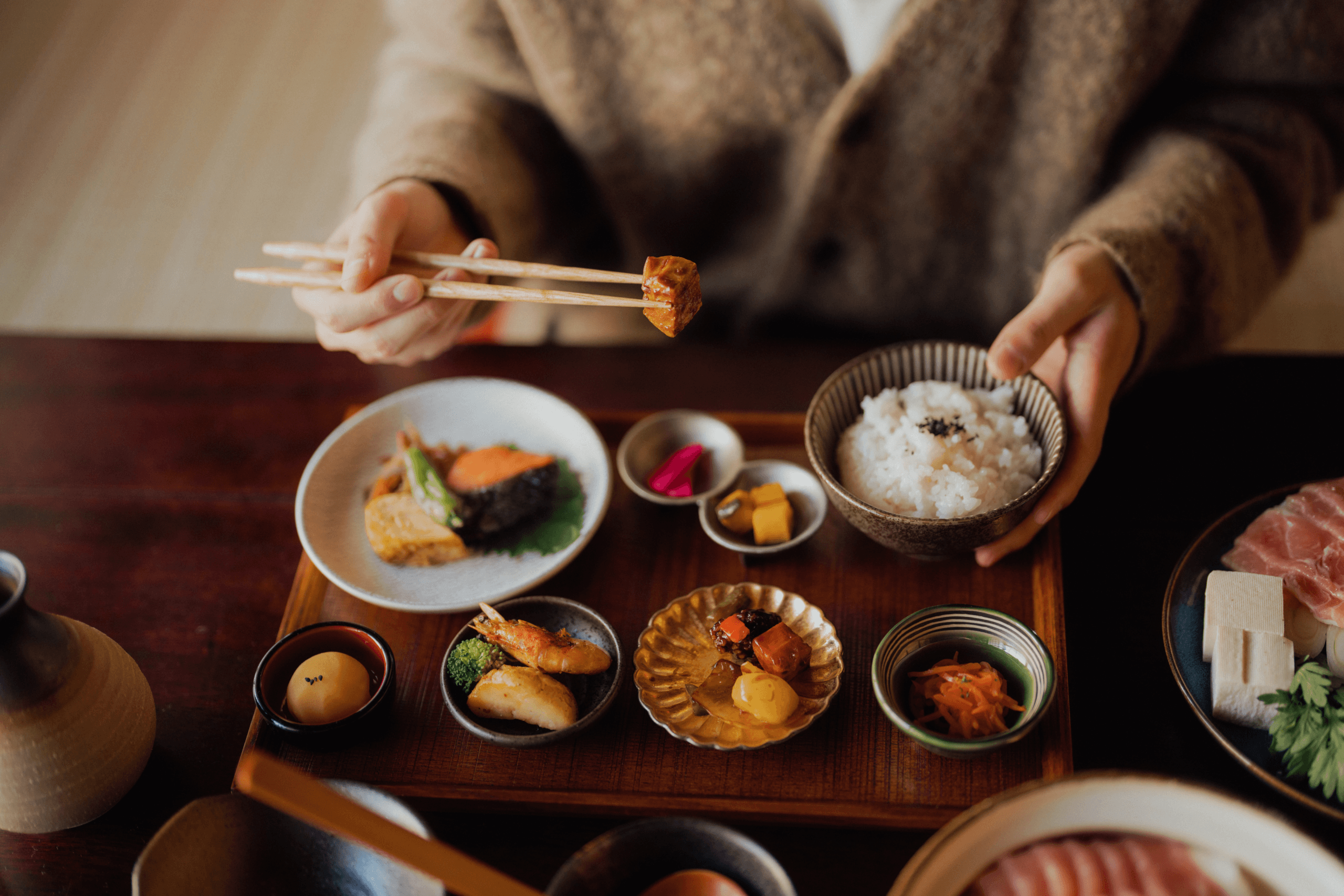 季節の食材・バランスの良い食事